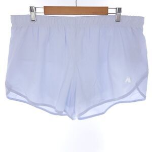 New Balance Dry Fast Drying Moisture Wicking Light Blue Womens Shorts XL